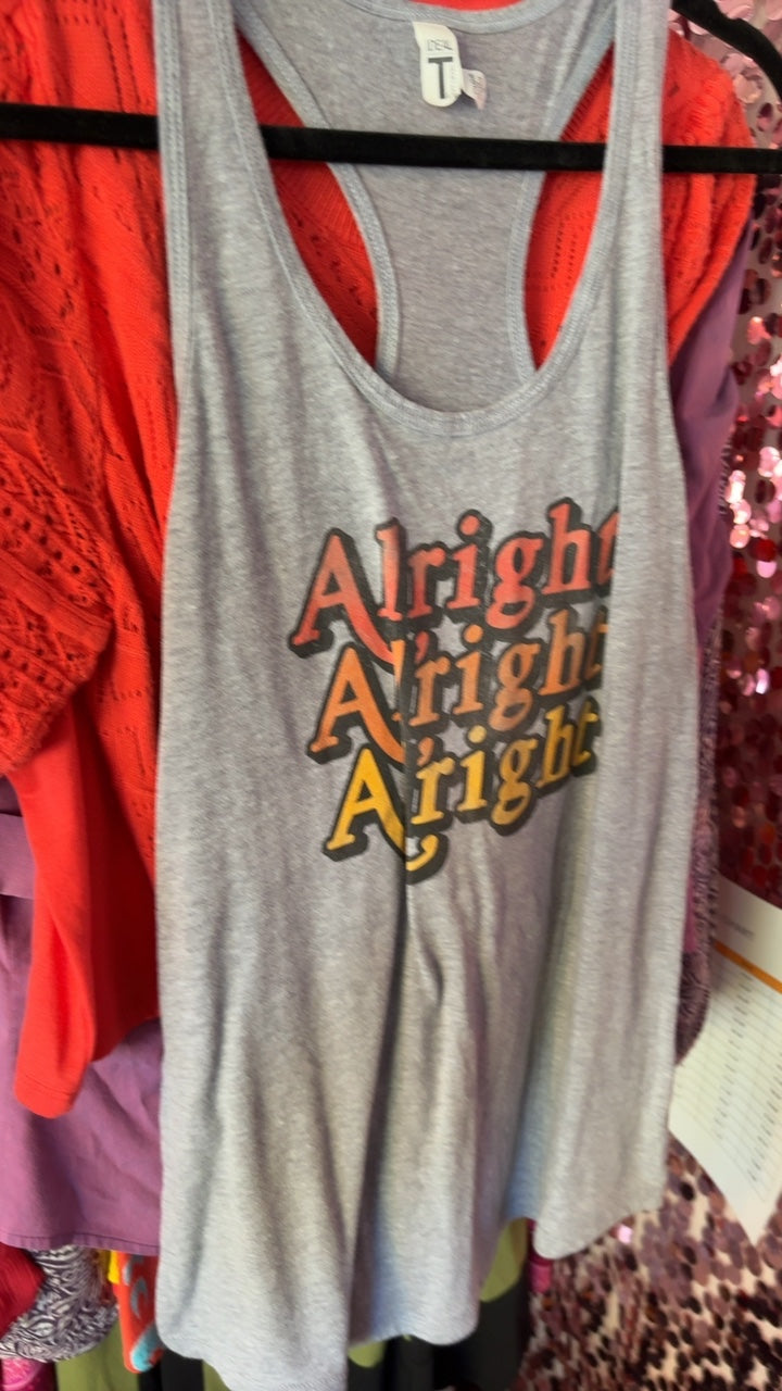 Alright Tank Top / Size: L