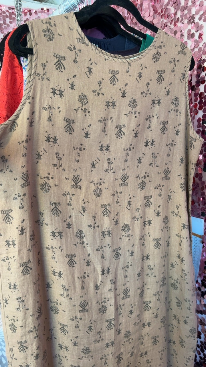 VINTAGE Chico’s Dress in Linen / Size: XL
