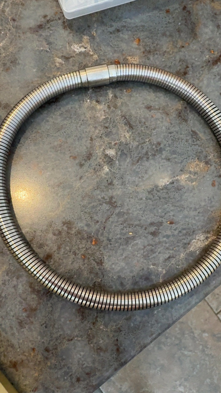 VINTAGE Steel Necklace