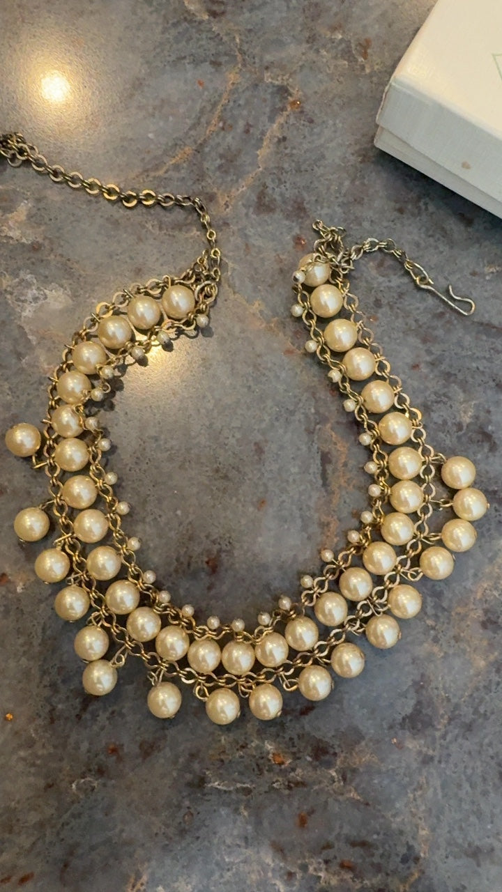 VINTAGE Pearl Choker
