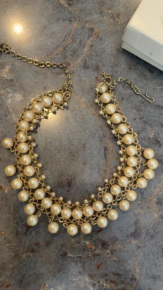 VINTAGE Pearl Choker