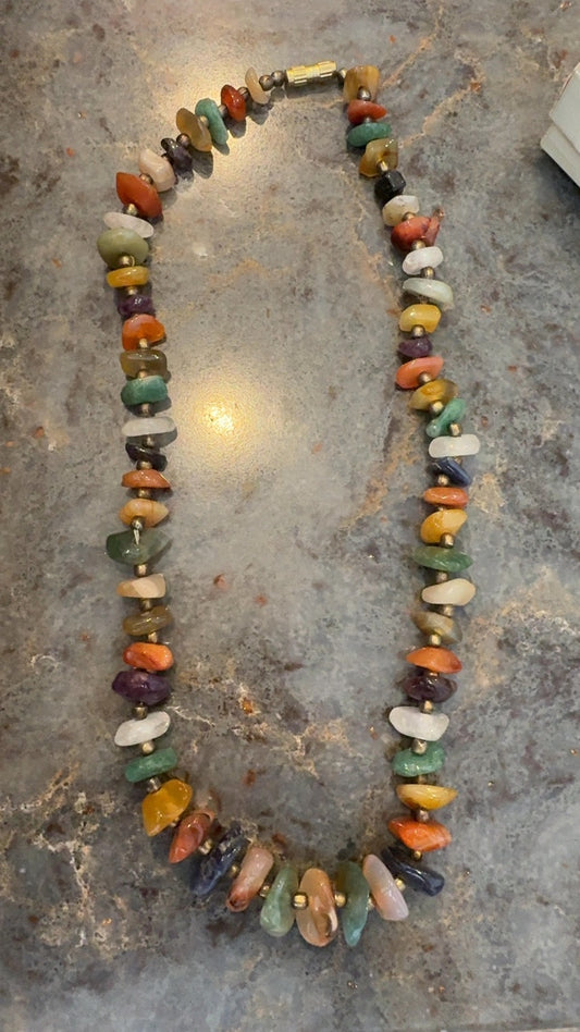 Multi Gemstone Necklace