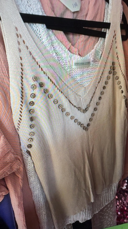Knitted Tank Top AS IS / Size: M