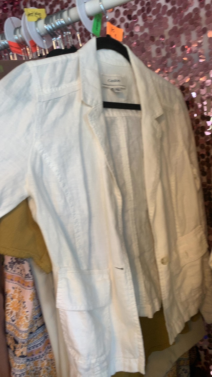 CASLON Linen jacket / Size: S