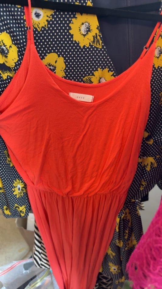 Lush Dress in Coral / Size: M
