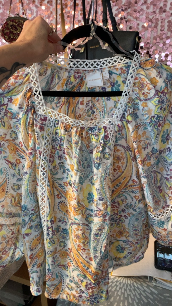 Zac & Rachel Shirt / Size: S