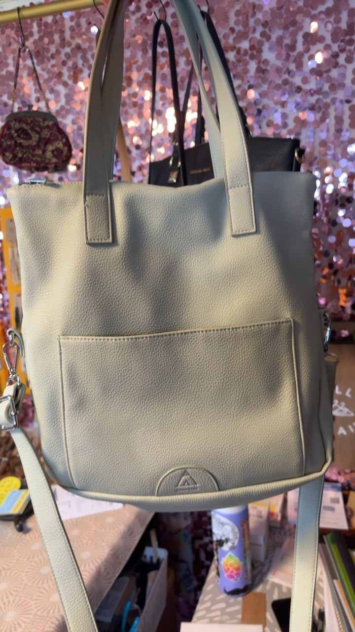 Campsite Faux Leather Handbag