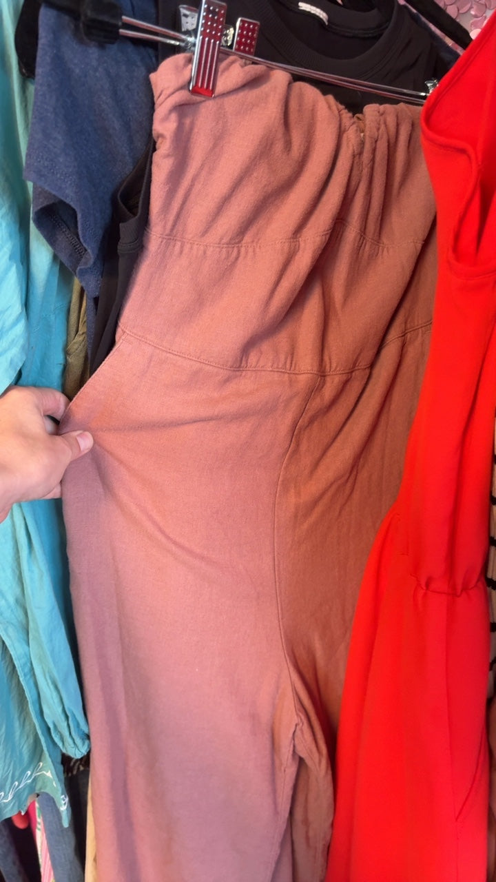 Abercrombie & Fitch Linen Jumpsuit / Size: XS