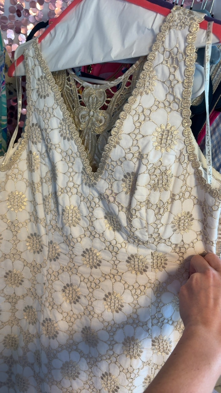 Lilly Pulitzer Addy Eyelet Dress / Size: 6/S