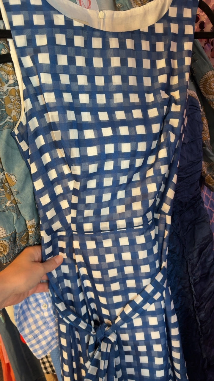 Anne Klein Plaid Dress / Size: 4/S