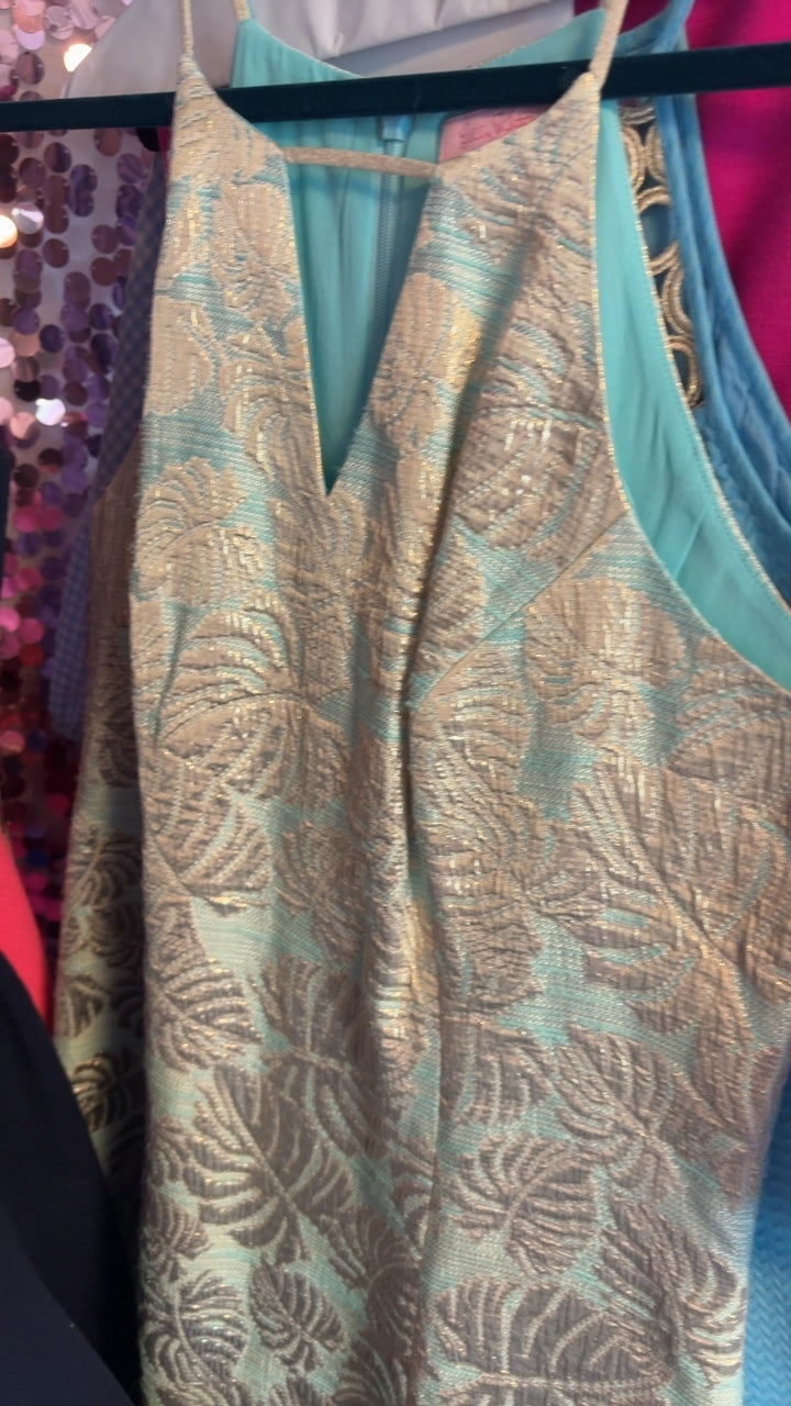 Lilly Pulitzer Breakwater Jacquard Dress / Size: 8/M