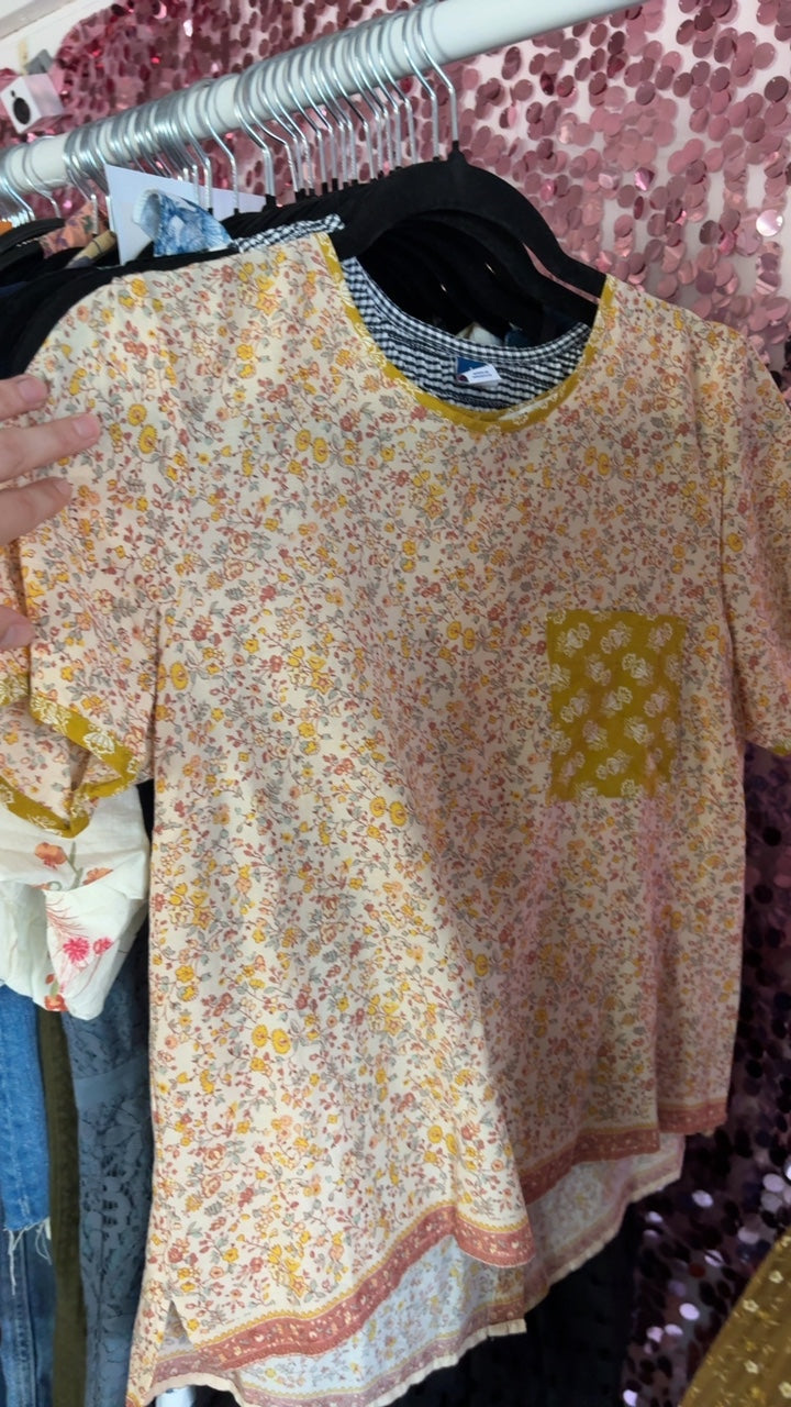 Madewell Floral Lightweight Shirt / Size: S