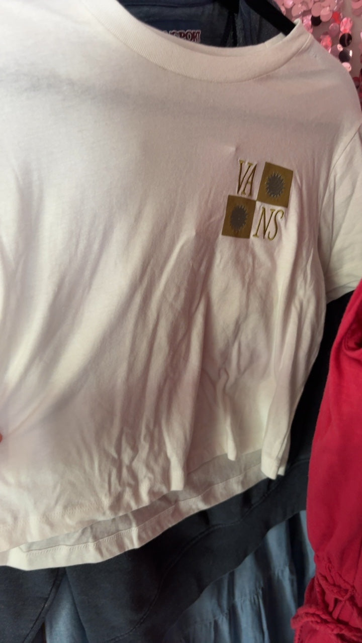VANS Cropped T-Shirt NWT / Size: S