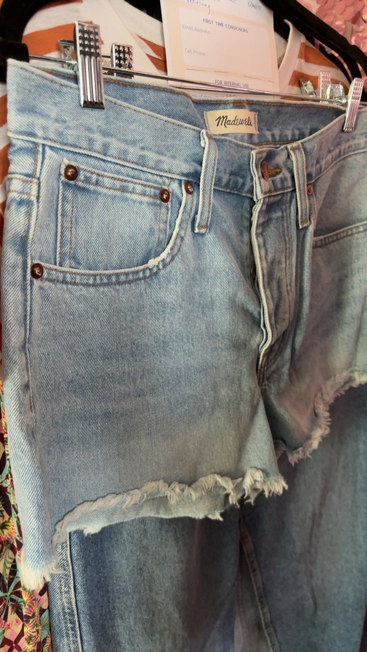 Madewell Relaxed Denim Shorts NWT / Size: 26/2/XS