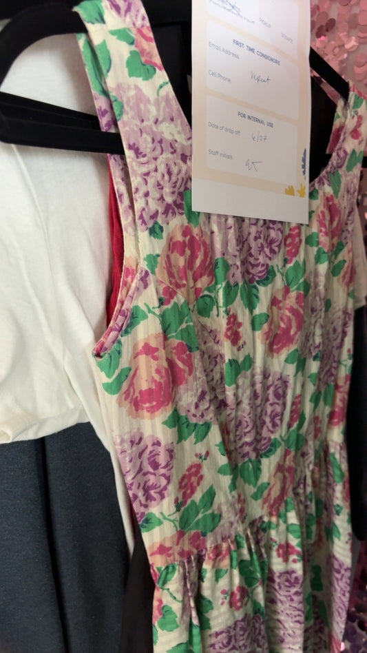 Topshop Open Back Dress / Size: 4/S