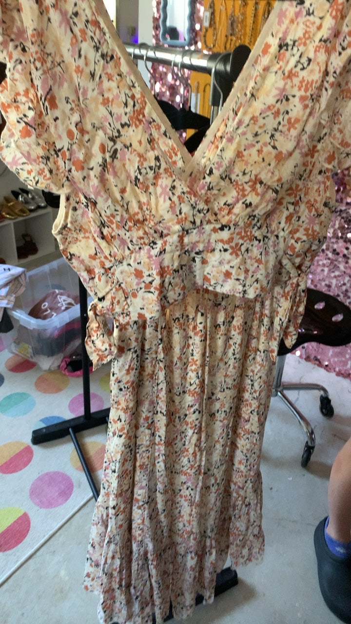 Free People floral Skirt and Top set / Size: M