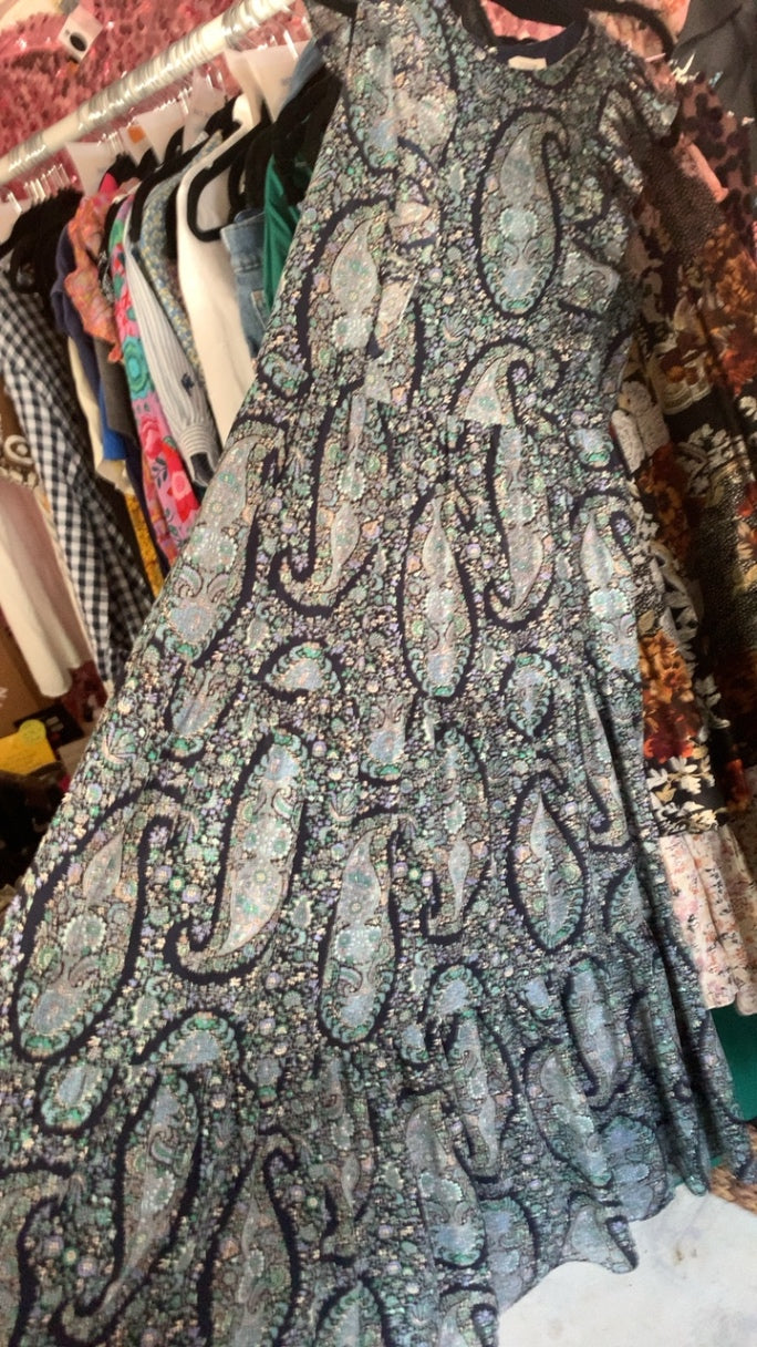 J.Crew Tank paisley dress / Size: 4