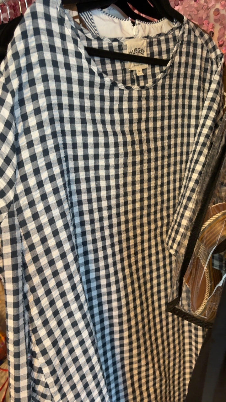 Dubgee Gingham Dress / Size: XL