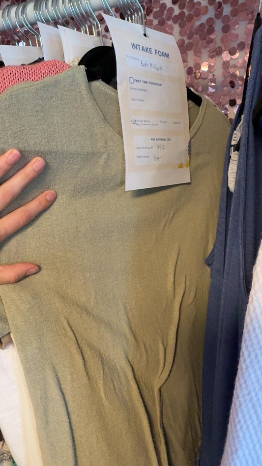 VINTAGE Bedford Fair Raw Silk Shirt / Size: M