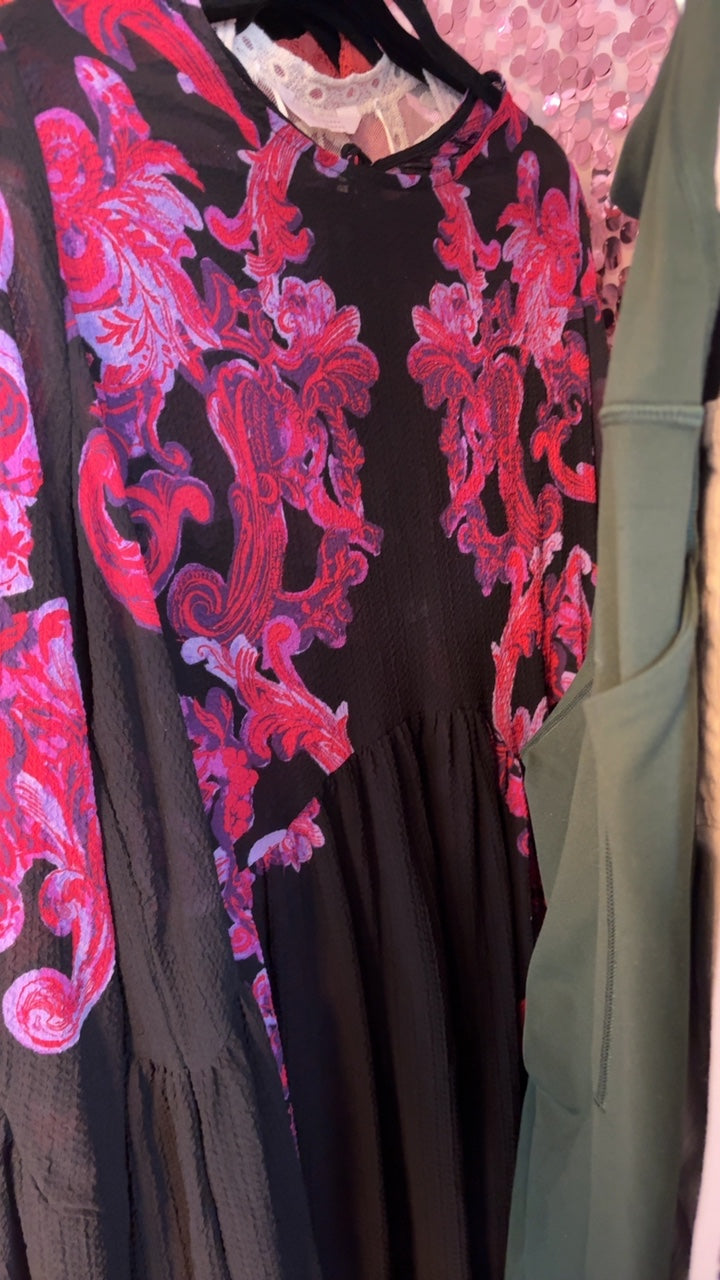 Free People Open Back Sheer Dress AS IS / Size: L