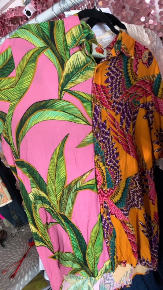 Farm Rio tropical Button shirt / Size: S