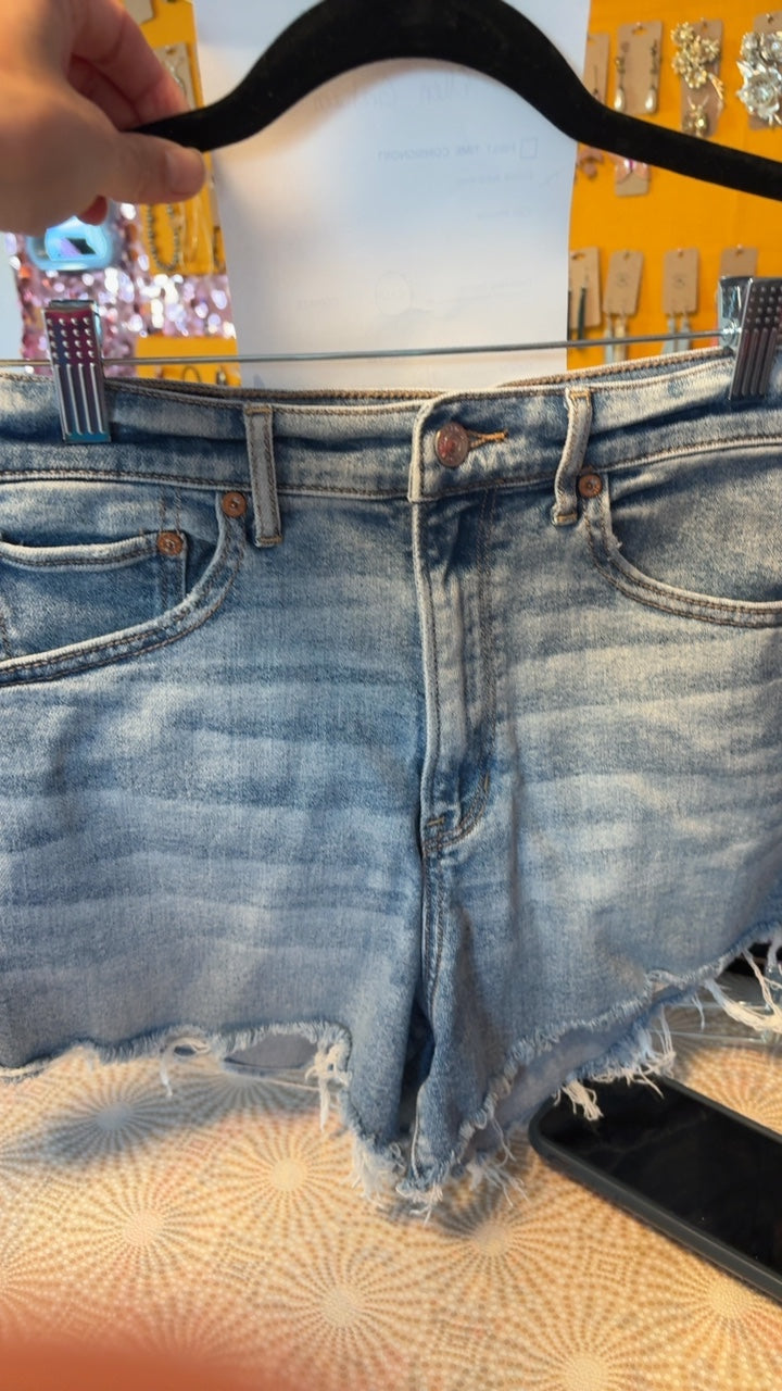 American Eagle Cut Off Jean Shorts / Size: 8/M