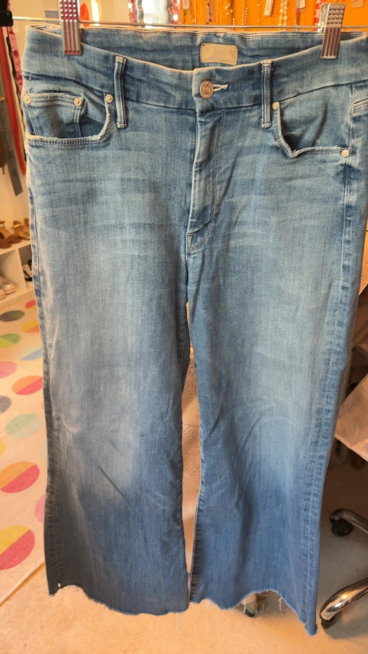 Mother Wide Leg Stretch Jeans / Size: 26/2/XS