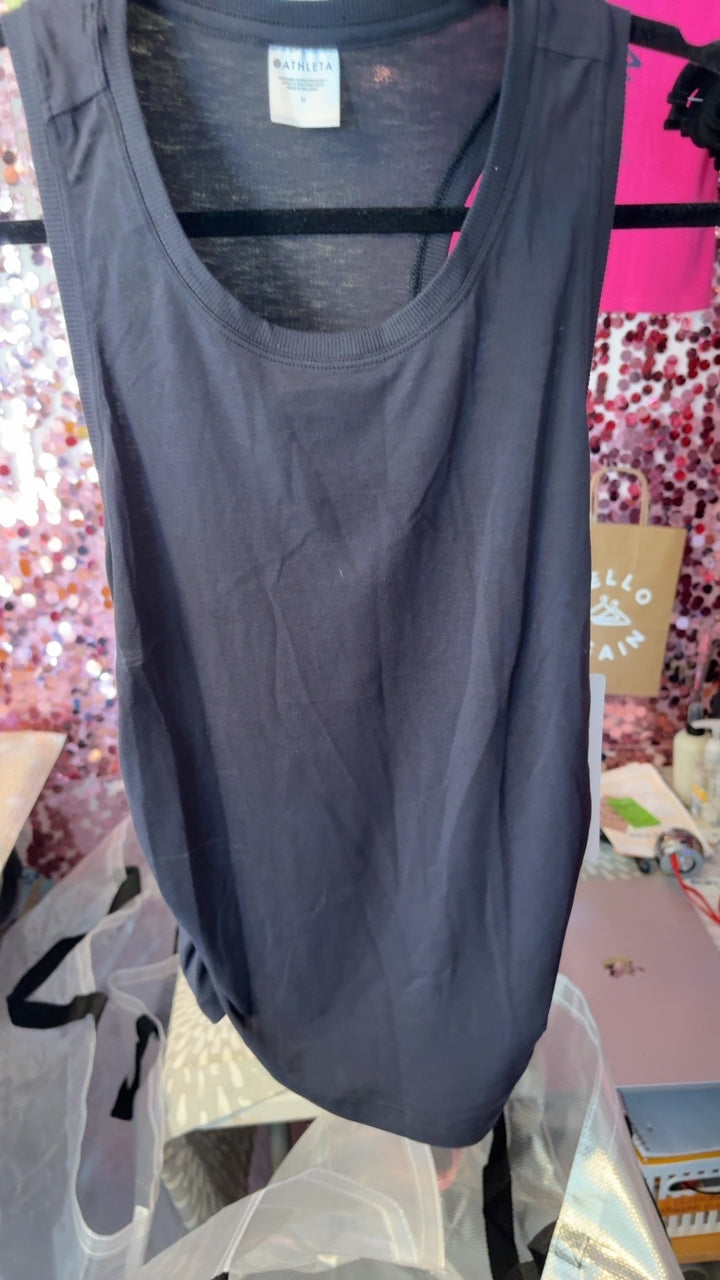 Athleta Rouched Side Tank NWT / Size: M