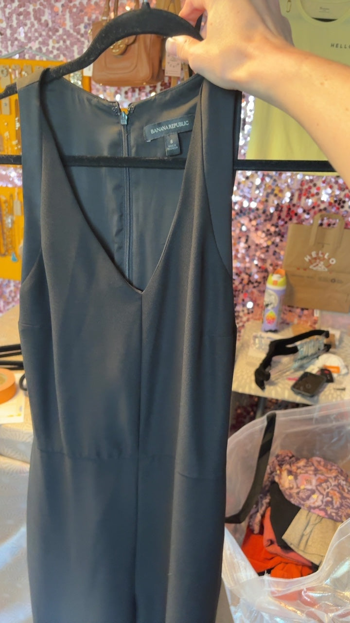 Banana Republic Tuxedo Jumpsuit AS IS / Size: 8/M