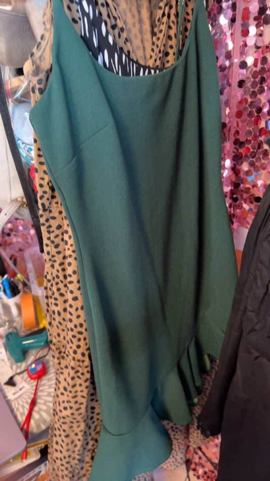 Selfie Leslie Dress in Green / Size: S