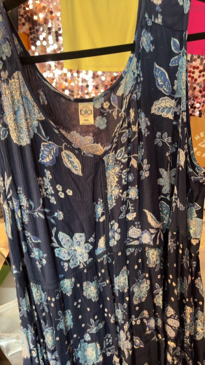 Bila Paisley Tank Dress / Size: XXL