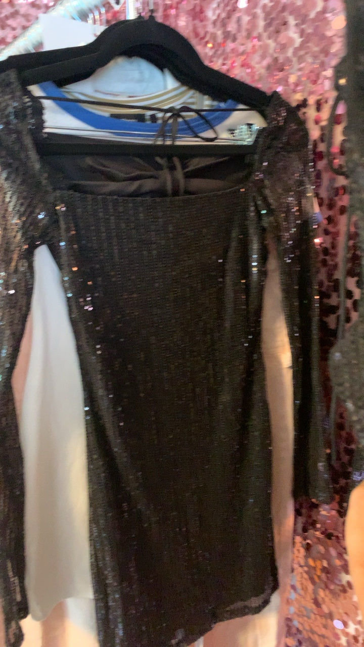 Lucy in the Sky Sequin Dress / Size: S