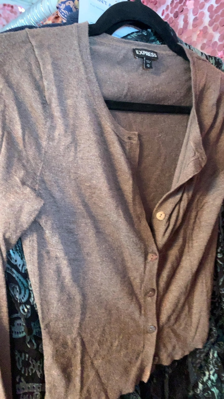 Express Brown Sweater / Size: XS