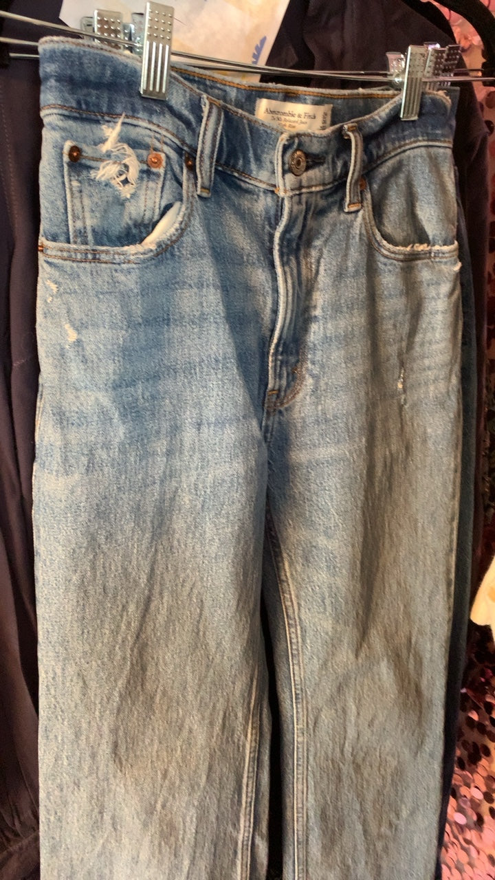 Abercrombie & Fitch High Rise Jeans / Size: 24/00/XXS