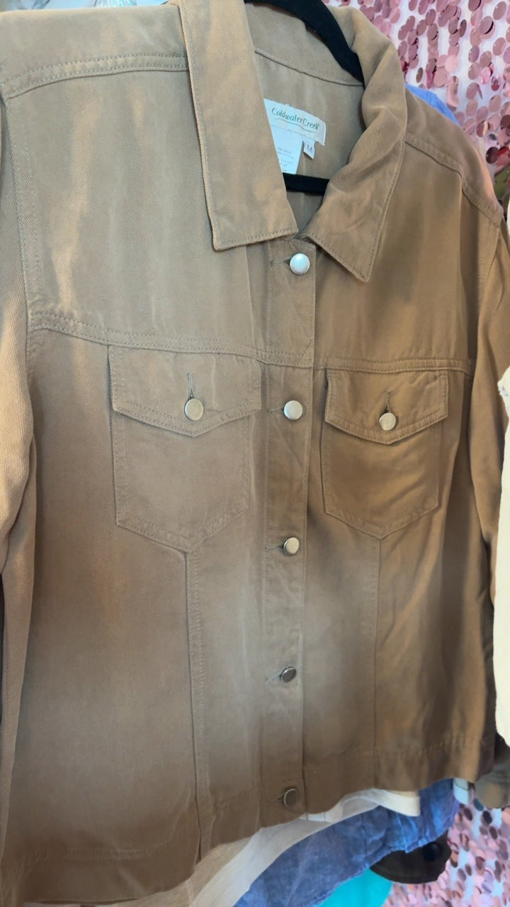 Coldwater Creek Chino Jacket / Size: M