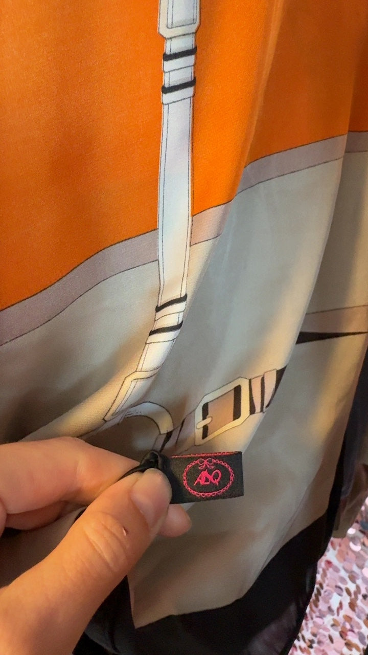 Oversized Saddle Scarf