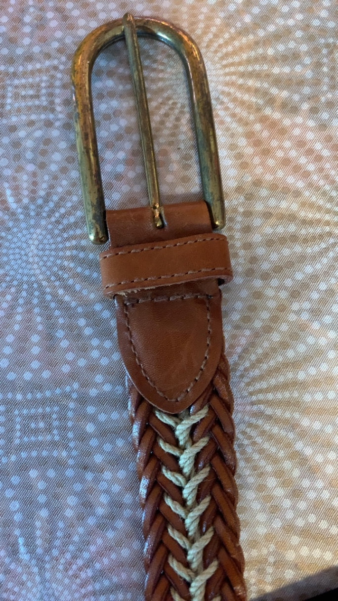 Genuine Leather Belt / Size: L