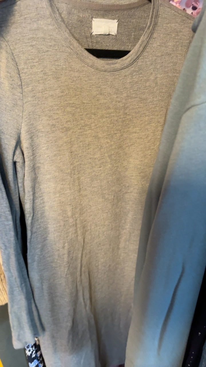 Lou & Grey Long Sleeve Shirt Dress / Size: M