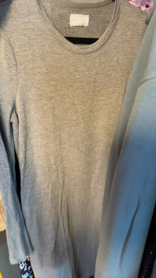 Lou & Grey Long Sleeve Shirt Dress / Size: M