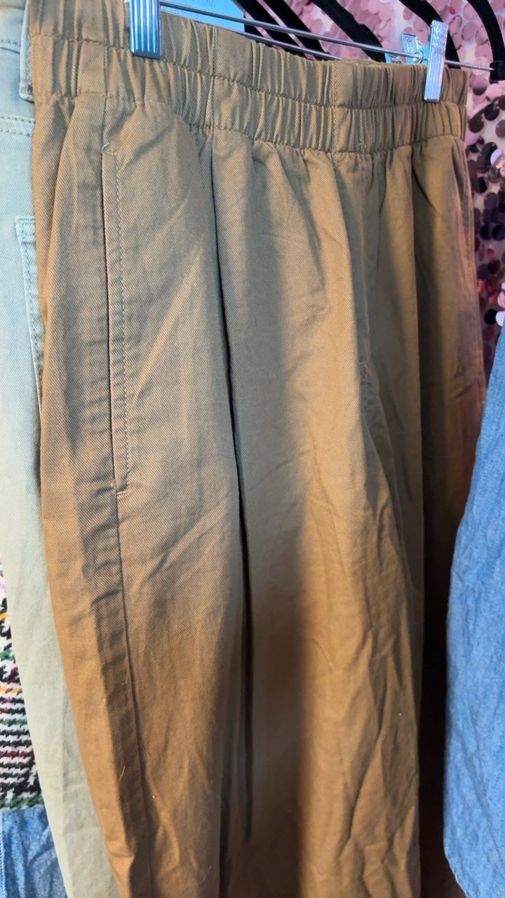 LOFT Pull On Wide Leg Pants / Size: XS