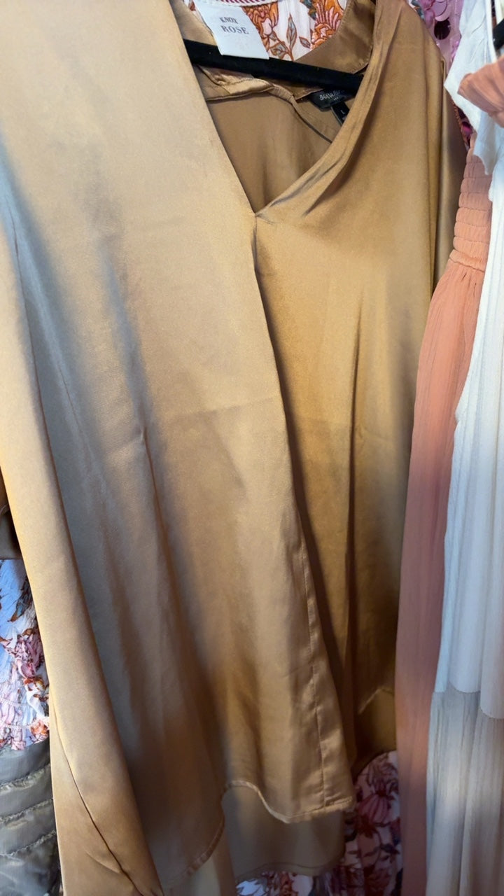 Banana Republic Gold Shirt / Size: L
