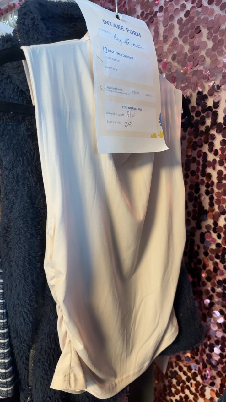 H&M Cowl Neck Sleeveless / Size: M