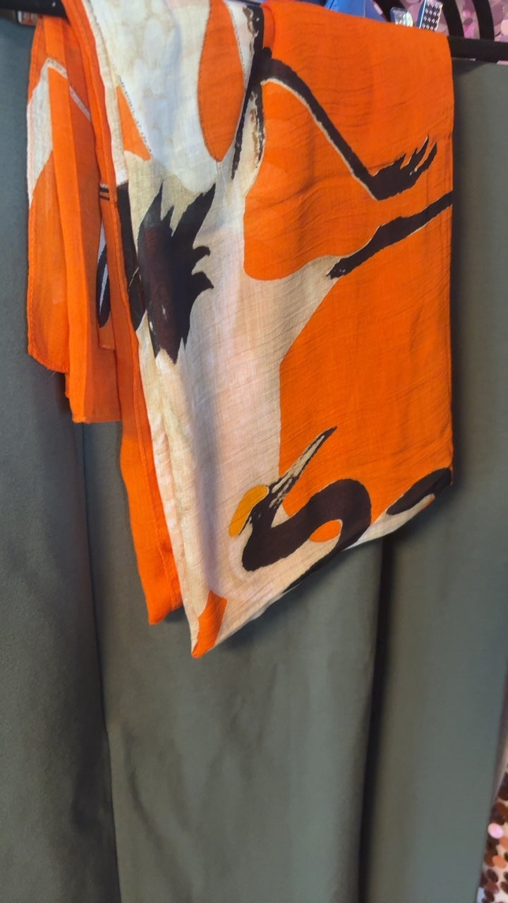 One Hundred Stars Crane Scarf