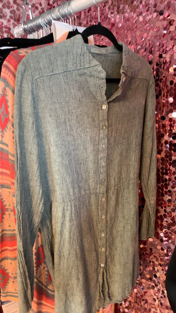 Cut Tunic Shirt / Size: L
