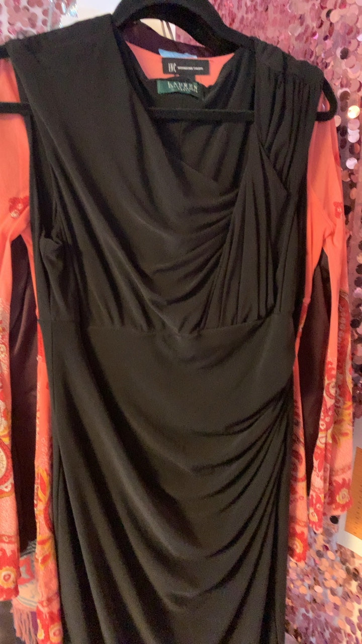 Lauren by Ralph Lauren Black Dress / Size: 4/XS