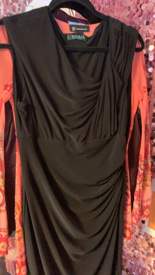 Lauren by Ralph Lauren Black Dress / Size: 4/XS