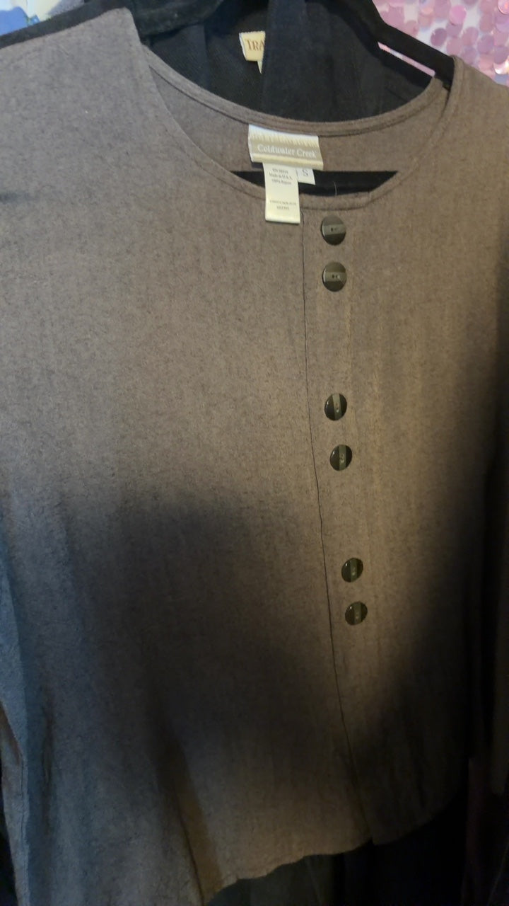 Coldwater Creek Button Front Shirt / Size: S