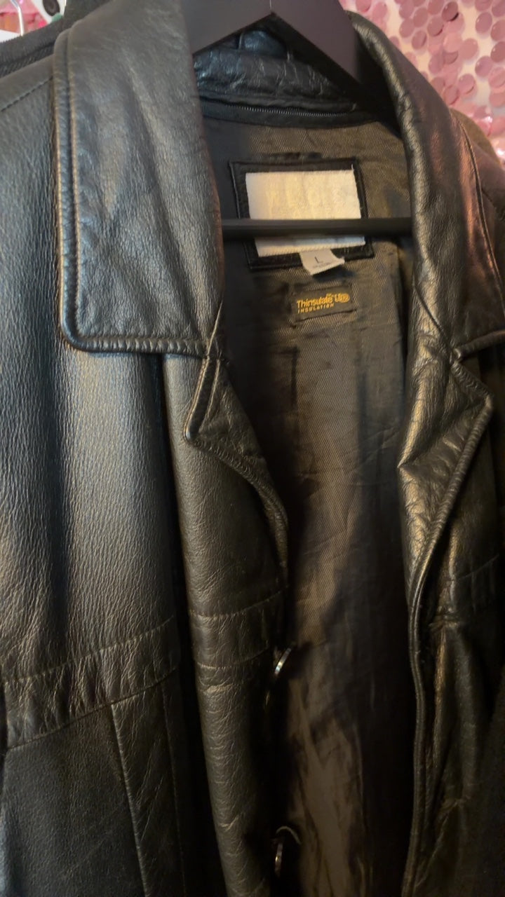 Wilson’s Leather Jacket / Size: L