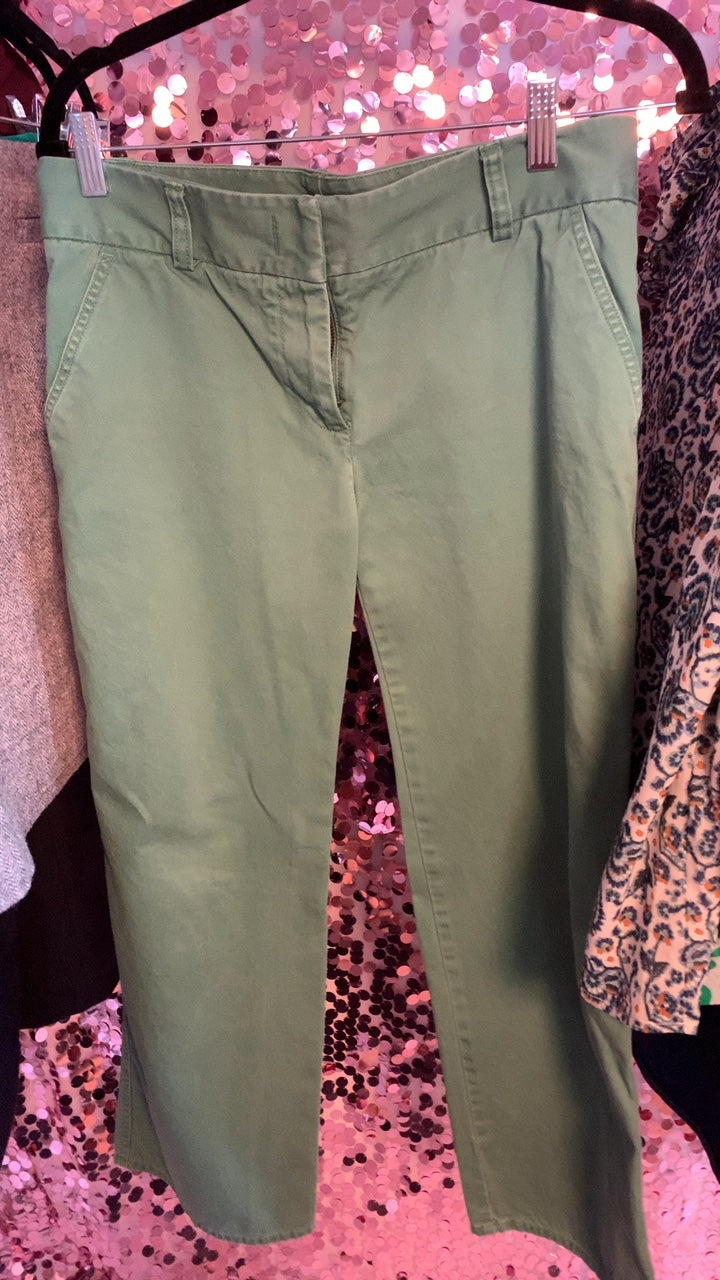 JCREW Green Pants / Size: 8