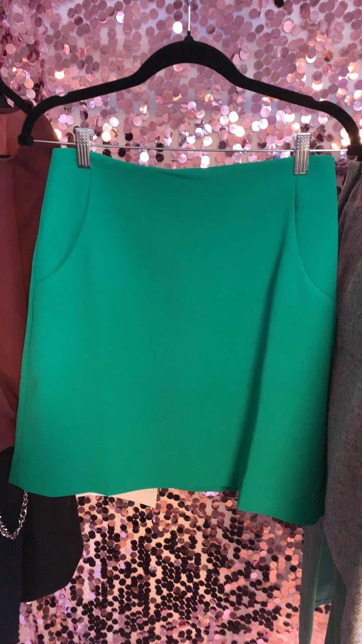 JCREW Green Skirt / Size: 4
